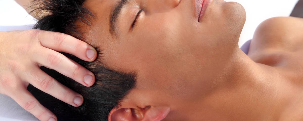 Kopfmassage Tiefenentspannung Kopfschmerz Therapie